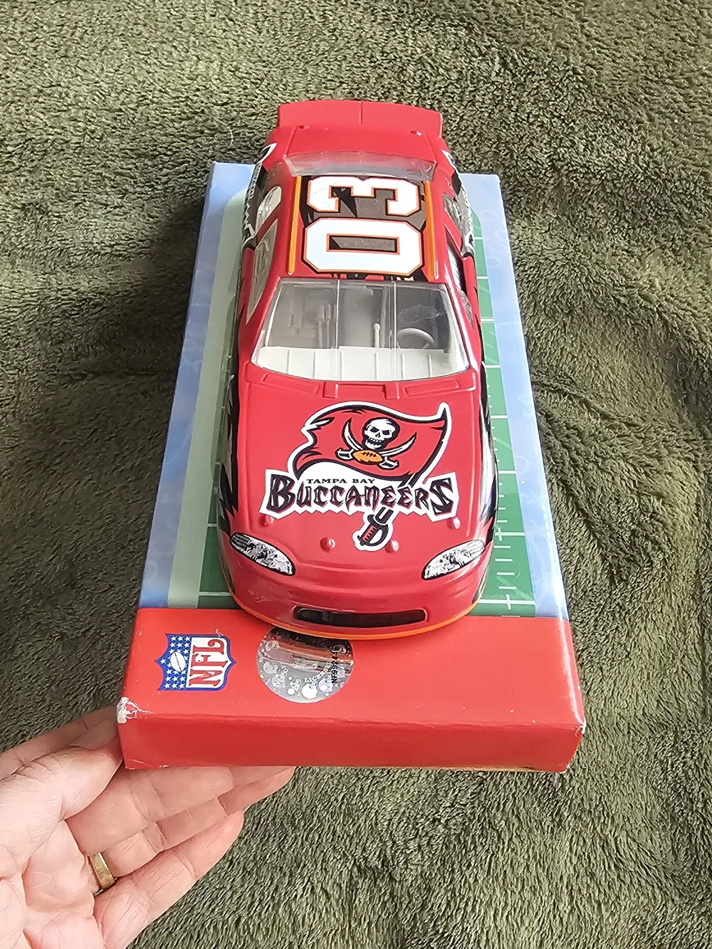 2003 Tampa Bay Buccaneers die-cast collectible car
